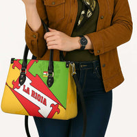 La Rioja Flag Leather Bag Autonomous Community of Spain - Wonder Print Shop