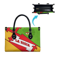 La Rioja Flag Leather Bag Autonomous Community of Spain - Wonder Print Shop