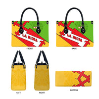 La Rioja Flag Leather Bag Autonomous Community of Spain - Wonder Print Shop
