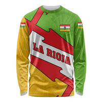 La Rioja Flag Long Sleeve Shirt Autonomous Community of Spain - Wonder Print Shop