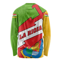 La Rioja Flag Long Sleeve Shirt Autonomous Community of Spain - Wonder Print Shop