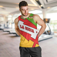 La Rioja Flag Men Tank Top Autonomous Community of Spain - Wonder Print Shop