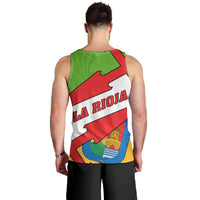 La Rioja Flag Men Tank Top Autonomous Community of Spain - Wonder Print Shop