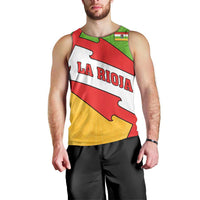 La Rioja Flag Men Tank Top Autonomous Community of Spain - Wonder Print Shop
