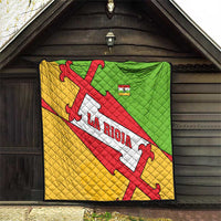 La Rioja Flag Quilt Autonomous Community of Spain - Wonder Print Shop