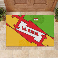 La Rioja Flag Rubber Doormat Autonomous Community of Spain - Wonder Print Shop