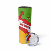 La Rioja Flag Skinny Tumbler Autonomous Community of Spain - Wonder Print Shop