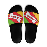 La Rioja Flag Slide Sandals Autonomous Community of Spain - Wonder Print Shop
