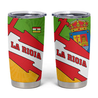 La Rioja Flag Tumbler Cup Autonomous Community of Spain - Wonder Print Shop