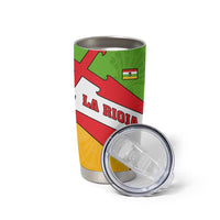 La Rioja Flag Tumbler Cup Autonomous Community of Spain - Wonder Print Shop