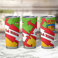 La Rioja Flag Tumbler Cup Autonomous Community of Spain - Wonder Print Shop