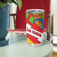 La Rioja Flag Tumbler Cup Autonomous Community of Spain - Wonder Print Shop
