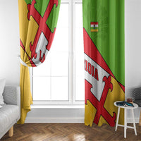 La Rioja Flag Window Curtain Autonomous Community of Spain - Wonder Print Shop