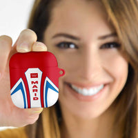 Madrid Flag AirPods Case Autonomous Community of Spain - Wonder Print Shop