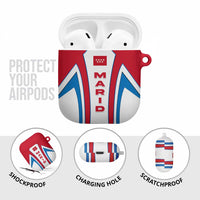 Madrid Flag AirPods Case Autonomous Community of Spain - Wonder Print Shop