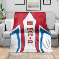 Madrid Flag Blanket Autonomous Community of Spain - Wonder Print Shop