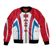 Madrid Flag Bomber Jacket Autonomous Community of Spain - Wonder Print Shop