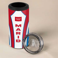 Madrid Flag 4 in 1 Can Cooler Tumbler Autonomous Community of Spain - Wonder Print Shop