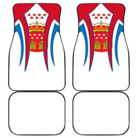 Madrid Flag Car Mats Autonomous Community of Spain - Wonder Print Shop