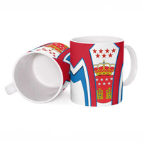 Madrid Flag Ceramic Mug Autonomous Community of Spain - Wonder Print Shop