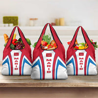 Madrid Flag Grocery Bag Autonomous Community of Spain - Wonder Print Shop