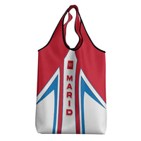 Madrid Flag Grocery Bag Autonomous Community of Spain - Wonder Print Shop