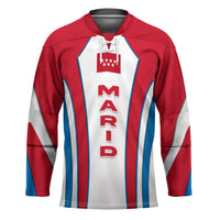 Madrid Flag Hockey Jersey Autonomous Community of Spain - Wonder Print Shop