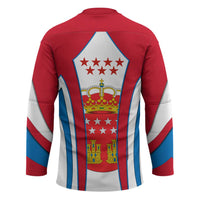 Madrid Flag Hockey Jersey Autonomous Community of Spain - Wonder Print Shop