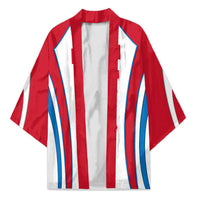 Madrid Flag Kimono Autonomous Community of Spain - Wonder Print Shop