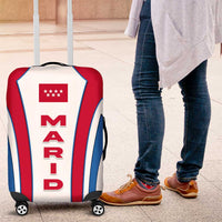 Madrid Flag Luggage Cover Autonomous Community of Spain - Wonder Print Shop