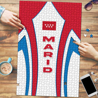 Madrid Flag Puzzle Autonomous Community of Spain - Wonder Print Shop