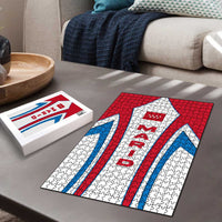 Madrid Flag Puzzle Autonomous Community of Spain - Wonder Print Shop