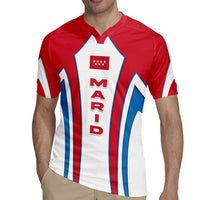 Madrid Flag Rugby Jersey Autonomous Community of Spain - Wonder Print Shop