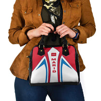 Madrid Flag Shoulder Handbag Autonomous Community of Spain - Wonder Print Shop