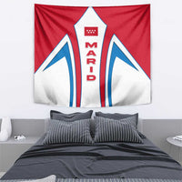 Madrid Flag Tapestry Autonomous Community of Spain - Wonder Print Shop