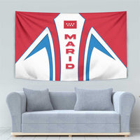 Madrid Flag Tapestry Autonomous Community of Spain - Wonder Print Shop