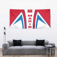 Madrid Flag Tapestry Autonomous Community of Spain - Wonder Print Shop