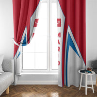 Madrid Flag Window Curtain Autonomous Community of Spain - Wonder Print Shop
