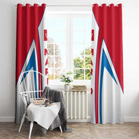 Madrid Flag Window Curtain Autonomous Community of Spain - Wonder Print Shop