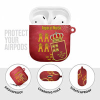 Region of Murcia Flag AirPods Case Autonomous Community of Spain - Wonder Print Shop