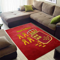 Region of Murcia Flag Area Rug Autonomous Community of Spain - Wonder Print Shop