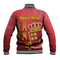 Region of Murcia Flag Baseball Jacket Autonomous Community of Spain - Wonder Print Shop