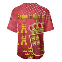 Region of Murcia Flag Baseball Jersey Autonomous Community of Spain - Wonder Print Shop