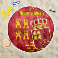 Region of Murcia Flag Beach Blanket Autonomous Community of Spain - Wonder Print Shop