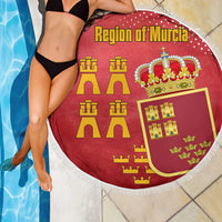 Region of Murcia Flag Beach Blanket Autonomous Community of Spain - Wonder Print Shop