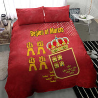 Region of Murcia Flag Bedding Set Autonomous Community of Spain - Wonder Print Shop