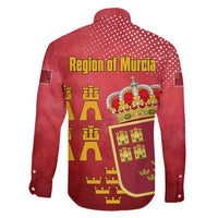 Region of Murcia Flag Family Matching Long Sleeve Bodycon Dress and Hawaiian Shirt Autonomous Community of Spain - Wonder Print Shop