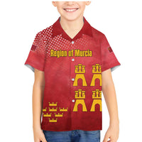 Region of Murcia Flag Family Matching Mermaid Dress and Hawaiian Shirt Autonomous Community of Spain - Wonder Print Shop