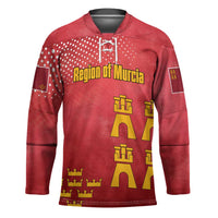 Region of Murcia Flag Hockey Jersey Autonomous Community of Spain - Wonder Print Shop