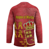 Region of Murcia Flag Hockey Jersey Autonomous Community of Spain - Wonder Print Shop